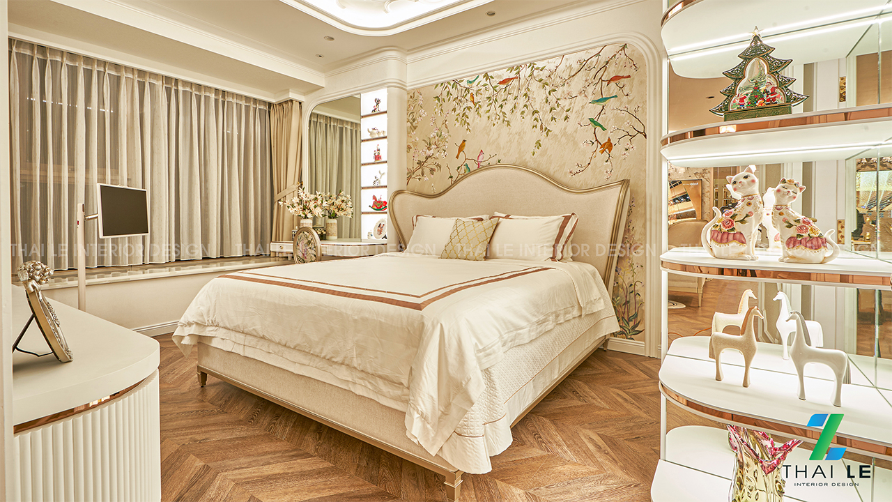 Thi công nội thất căn hộ H17.05 The Peak Q7 - 220M2